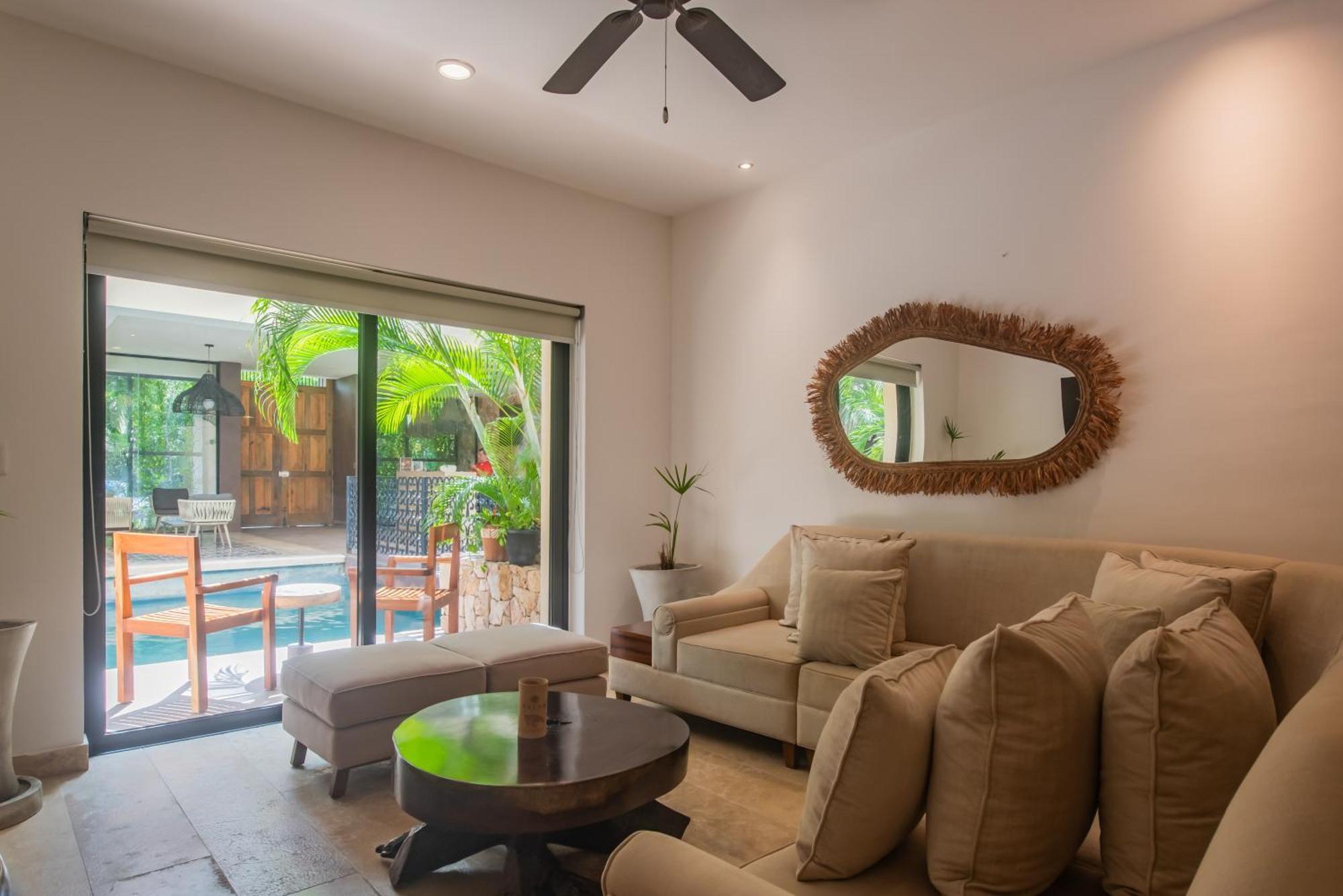 Luxury Aldea Zama 2Bed - 2Bat Apartment Private Terrace & Swim Up Tulum Kültér fotó